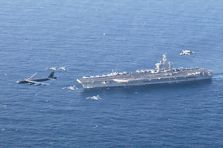 US aircraft carrier arrives in Middle East as Iran tensions rise