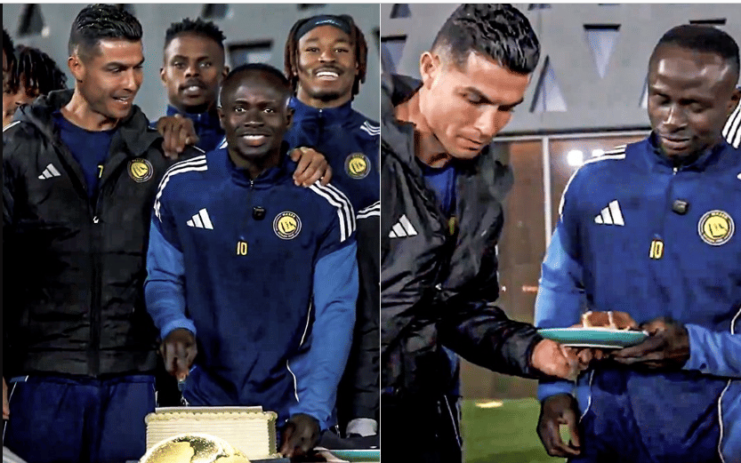 Sadio Mane has been given a rapturous reception by his Al-Nassr teammates