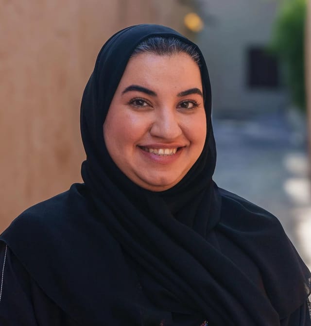 Sara Yousef, a cultural presenter at the Sheikh Mohammed Centre for Cultural Understanding