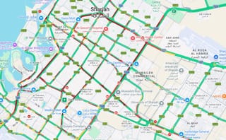 UAE traffic update: Rush-hour gridlock hits Dubai and Sharjah after multiple accidents