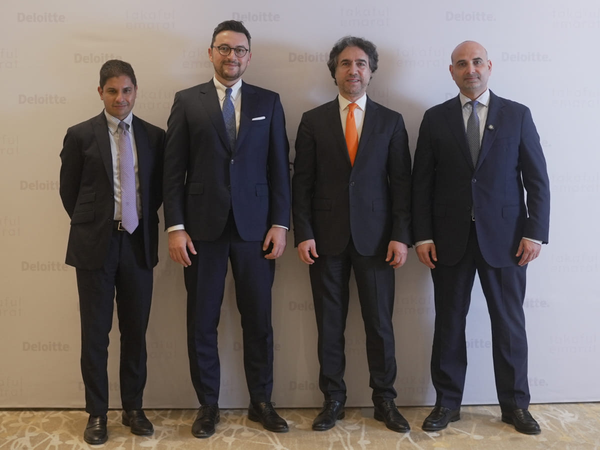 Leadership teams from Takaful Emarat and Deloitte at the launch of their strategic planning engagement.
