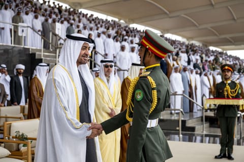 President highlighed the important role played by military colleges in equipping the UAE Armed Forces.