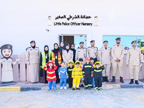 Safety first: Sharjah Police run evacuation drill at children’s nursery