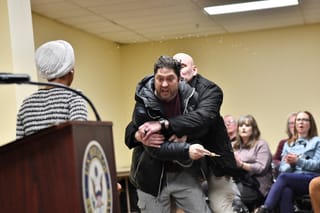 US Congresswoman Ilhan Omar sprayed with 'unknown substance'