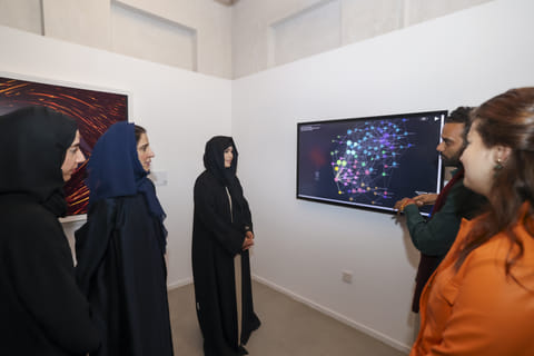 Sheikha Latifa bint Mohammed visits 14th edition of Sikka Art and Design Festival