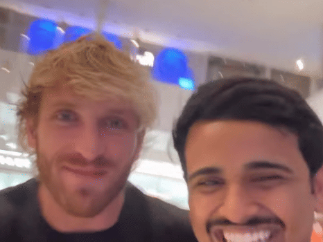 Spotted: Logan Paul with MoneyKicks in Dubai