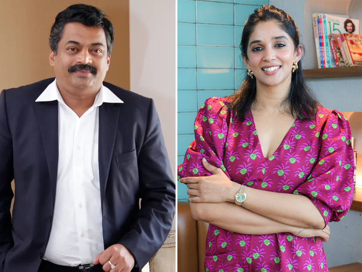 Dr C J Roy and Nyla Usha