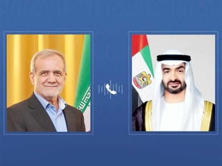 UAE President discusses regional security, stability in call with Iran’s president