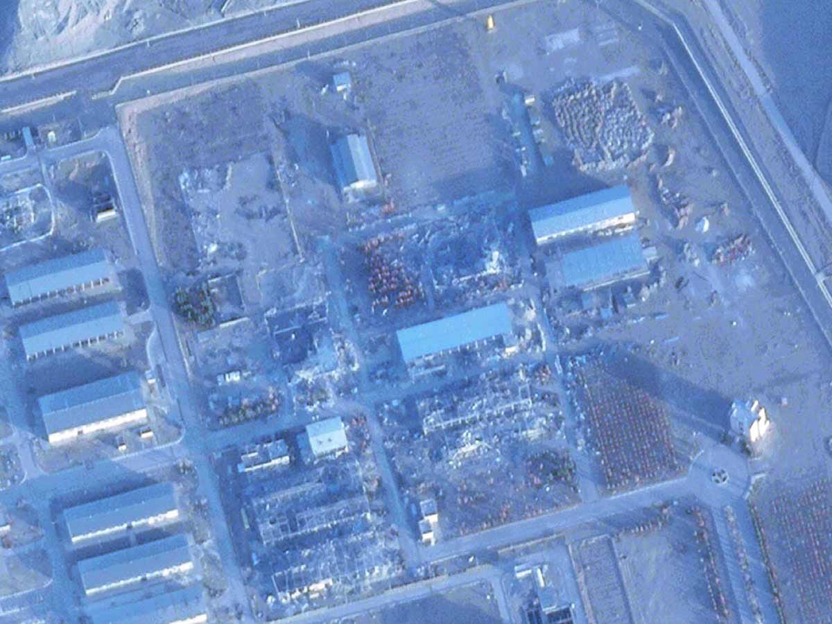 Iran's Isfahan Nuclear Technology Center outside of Isfahan