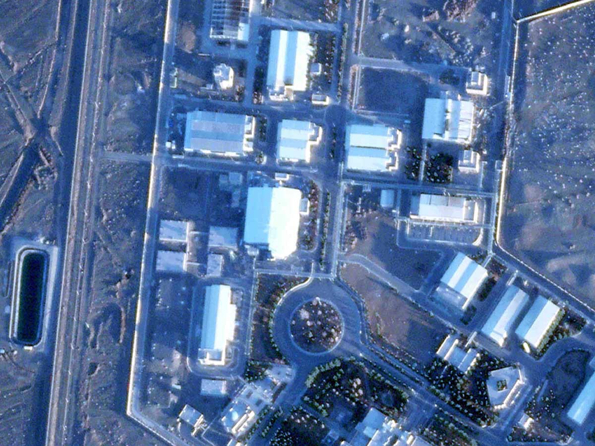 Iran's Natanz nuclear enrichment site 