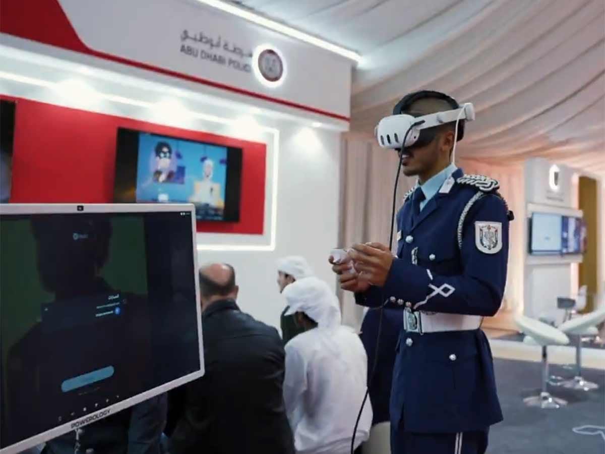 Abu Dhabi Police deploy AI and VR in drug and cybercrime awareness drive