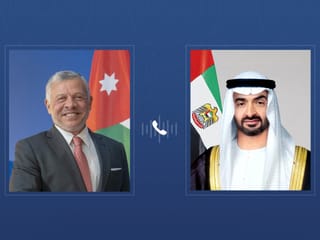 UAE President speaks with King Abdullah II on regional cooperation