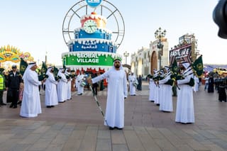 Dubai Police mark Hag Al Laila with community celebration at Global Village