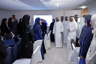 Mohammed bin Rashid visits media centre, operations & cybersecurity centre at World Governments Summit 2026
