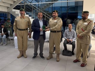 Dubai Police honour Jordanian man who returned Dh200,000