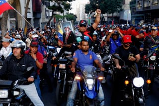 Thousands of Venezuelans march to demand Maduro's release