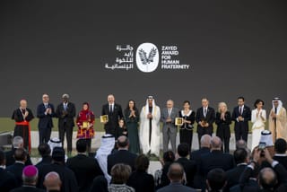 UAE President attends Zayed Award for Human Fraternity 2026 ceremony