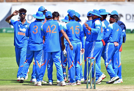 U19 World Cup: India chase 311 to set up title clash vs England