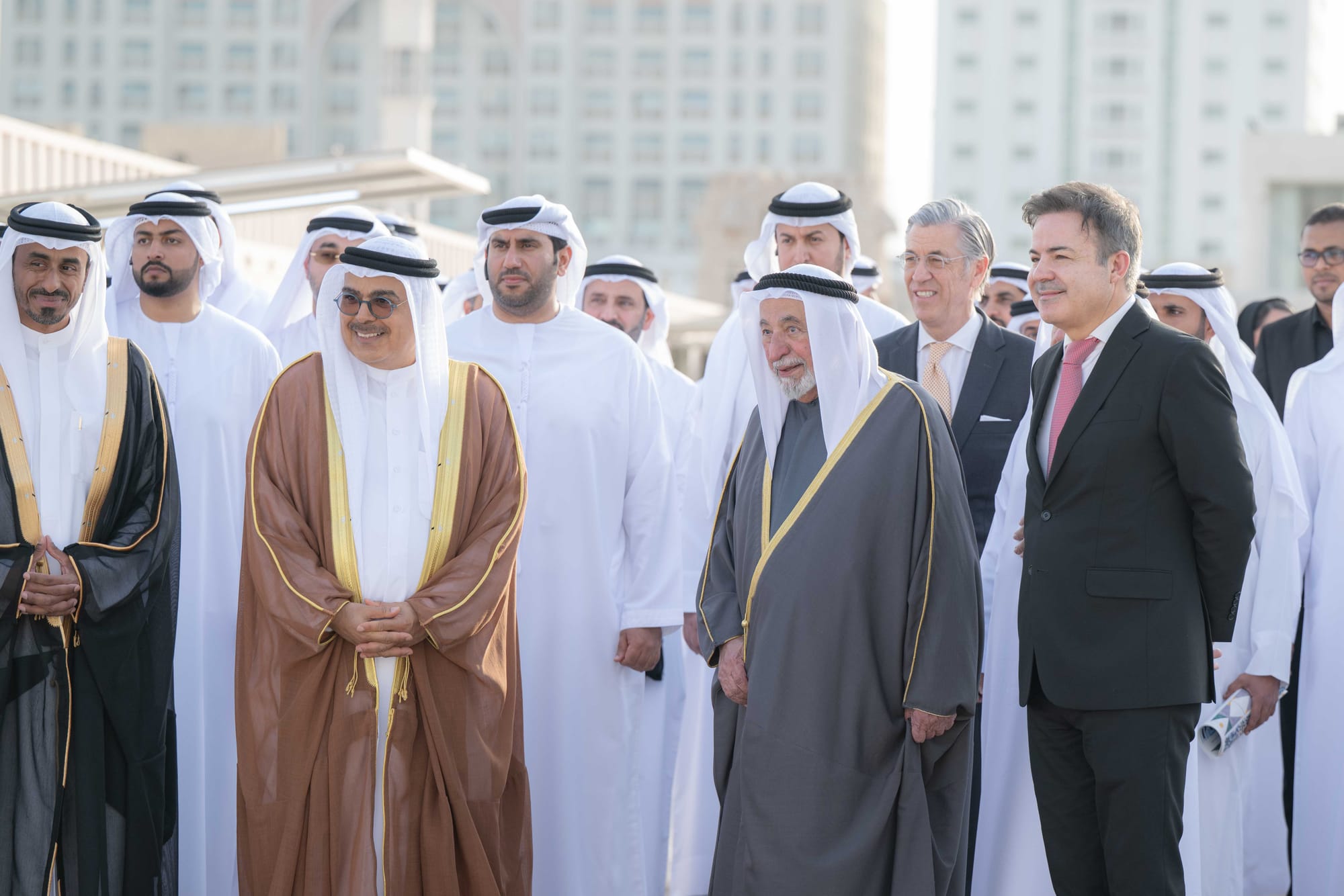 Sheikh Sultan was briefed on the activities and events of Sharjah Heritage Days.