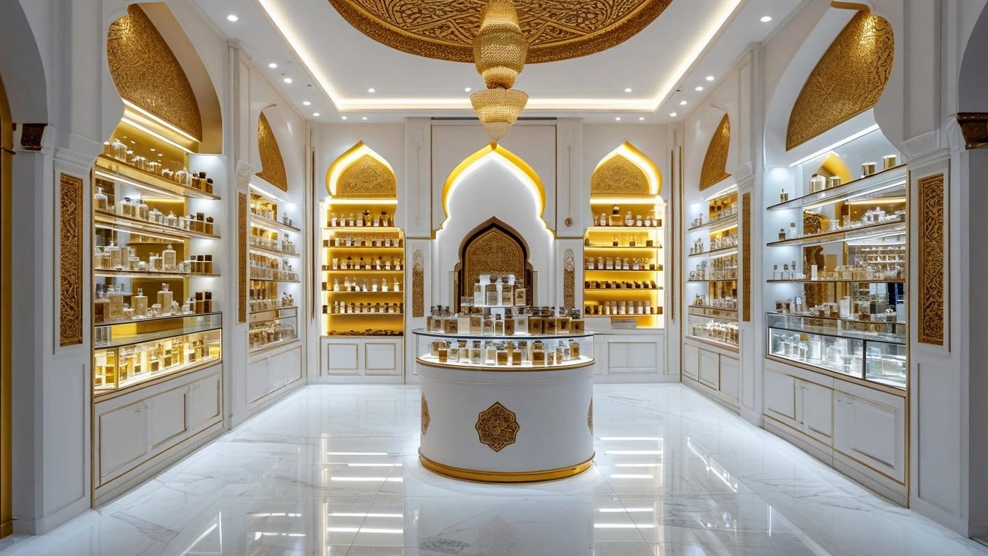 Arabic perfumes store
