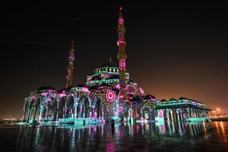 Sharjah Light Festival lights up 13 landmarks across the emirate