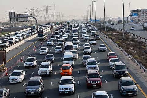 UAE traffic alert: Dubai and Sharjah roads packed as World Government Summit enters final day