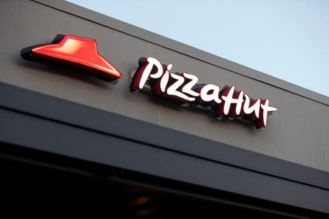 Pizza Hut restaurant in New Orleans, US. File photo taken on Dec. 15, 2016.  