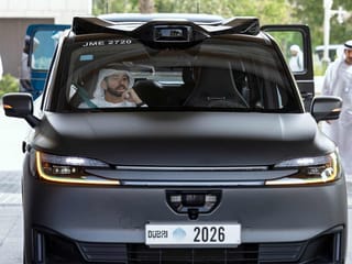 Sheikh Hamdan launches Dubai’s first autonomous RT6 taxis