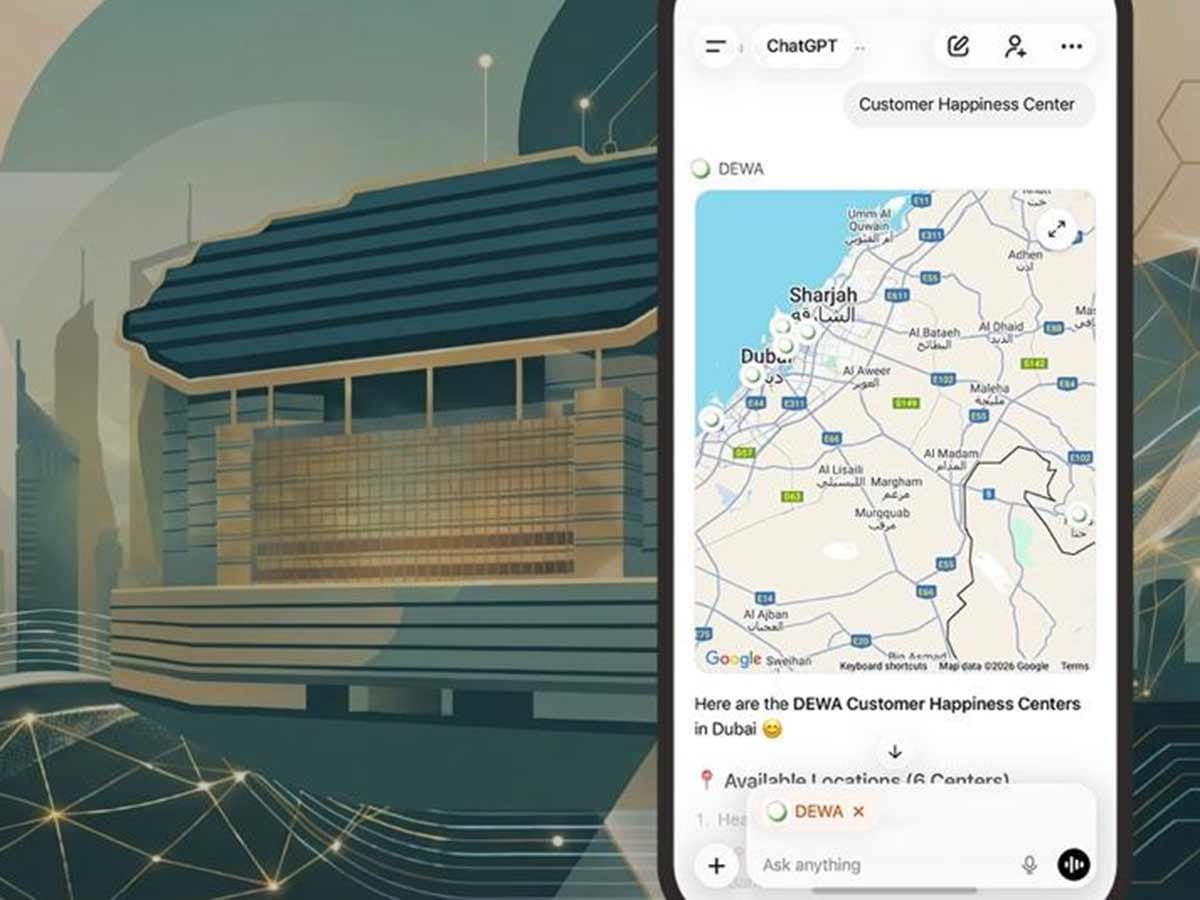 DEWA launches dervices on ChatGPT in global first for government utilities