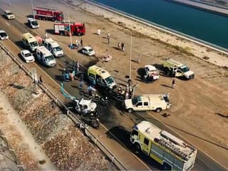 Three killed, three injured in multi-vehicle accident in Oman