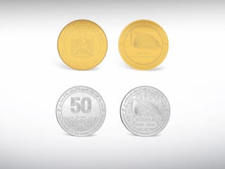 UAE central bank issues limited-edition gold and silver commemorative coins