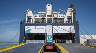 UAE's First Saqar humanitarian aid shipment enters Gaza under Operation Gallant Knight 3