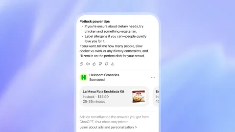 OpenAI has begun testing advertisements inside ChatGPT