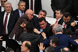 Video: Brawl erupts in Turkey’s parliament over justice minister appointment