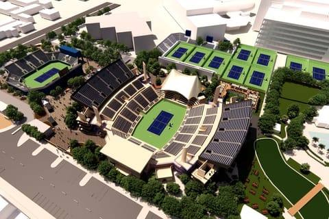 Fans can catch a glimpse of the redevelopments at this year's tournament 