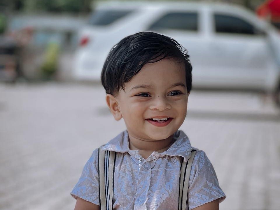 Alan Rumi, the only child of the Malayali couple, was born six years after their marriage. 