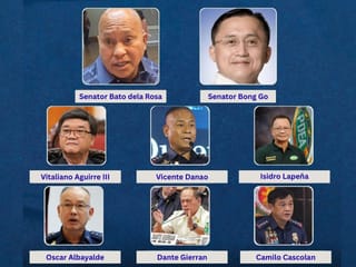 List: 2 Philippine Senators, other former officials named as 'co-perpetrators' in ICC case against ex-president Duterte