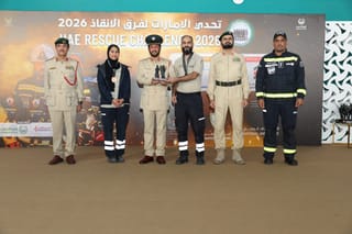 Dubai Police sweep UAE Rescue Challenge 2026 with double gold win