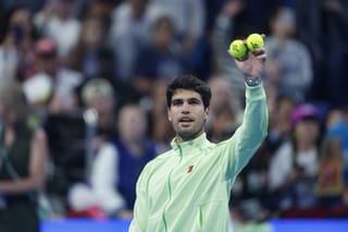 Watch: Carlos Alcaraz, Jannik Sinner go fishing in Doha