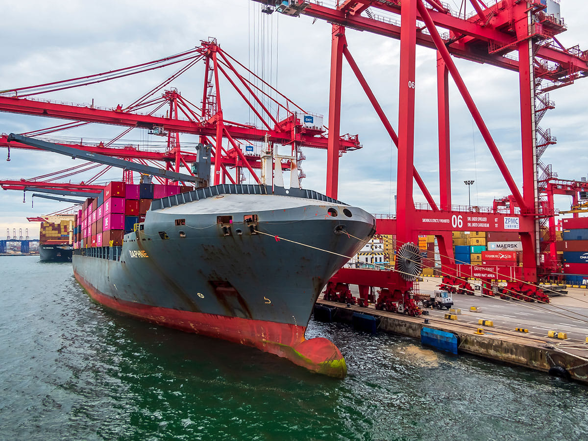 Logistics and Cargo Operations at Colombo Port, Sri Lanka
