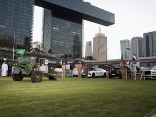 Dubai Police's mobile Ramadan cannon begins emirate-wide tour