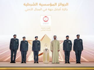 Abu Dhabi police win 19 awards at minister of interior excellence ceremony