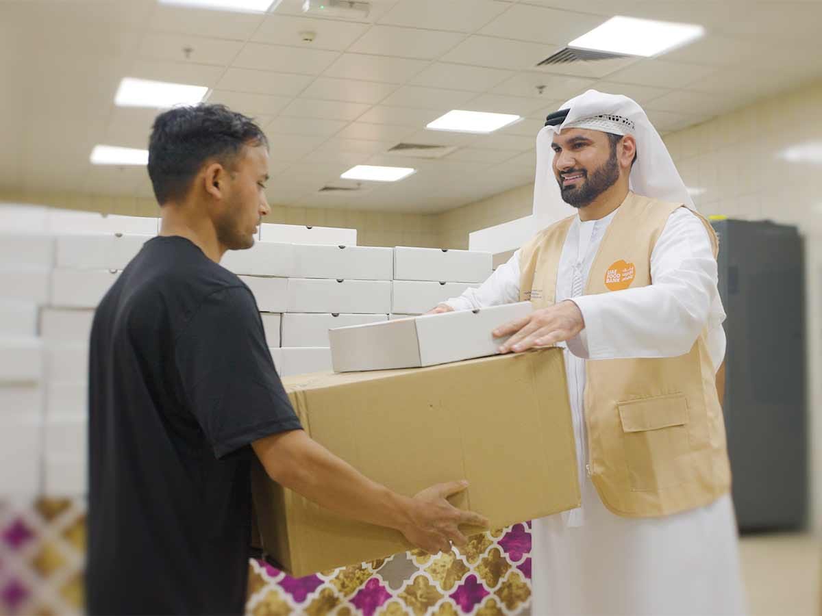 UAE Food Bank has launched its ‘Bank of Goodness in the Month of Giving’ 