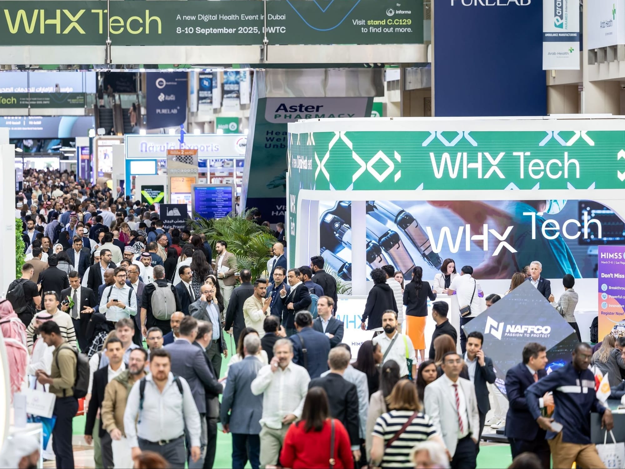 DWTC served 1.28 million visitors across 2,578 events.