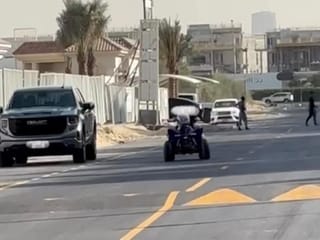 Dubai Police fine guardian Dh50,000 after child rides quad bike on road