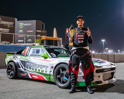 It is the first time Emirati drivers have won both categories in the same round. 