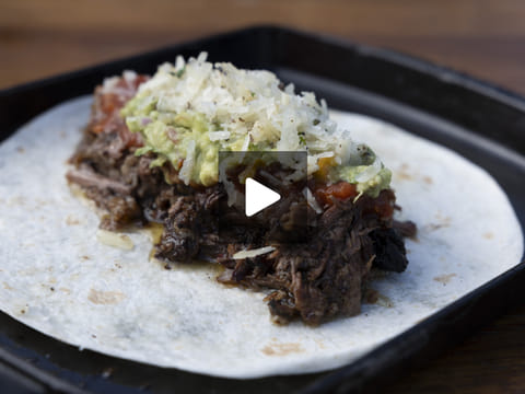Grill & Thrill: Braised short rib tacos with a zesty twist