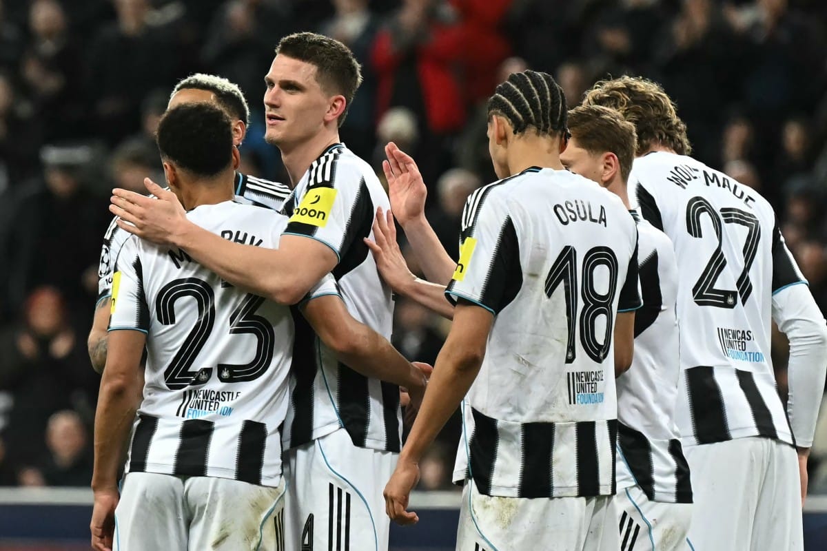 Newcastle booked their place in the Round of 16 of the Champions League 