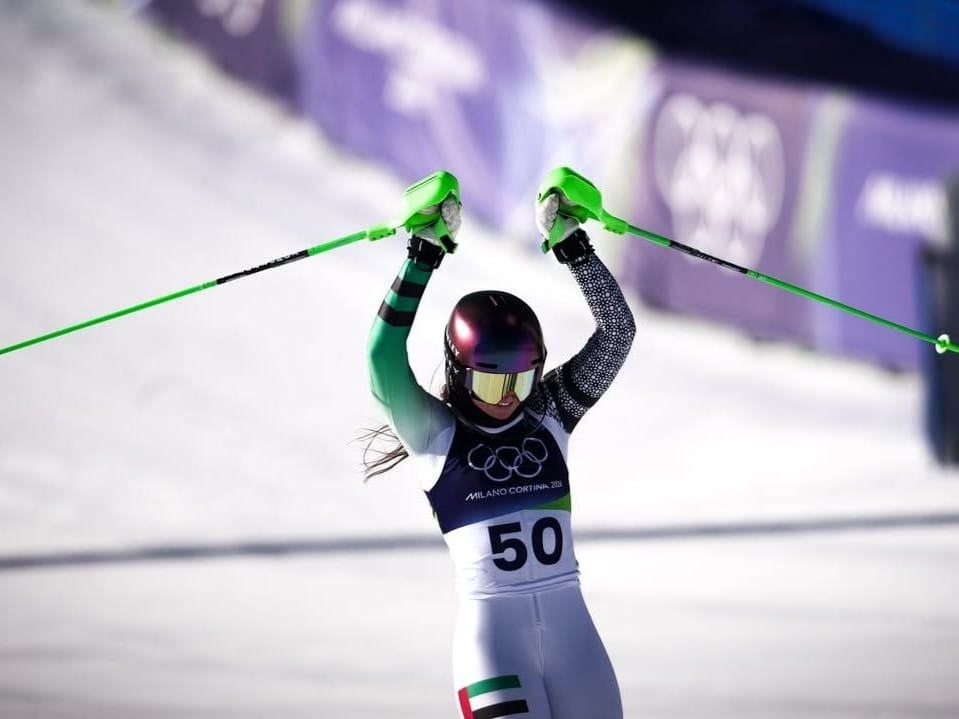United Arab Emirates's Piera Hudson 