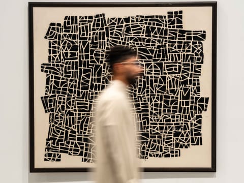 Dubai Collection Nights - Moustafa Fathi, Oil on Canvas, from the private collection of Sheikh Mohammed.